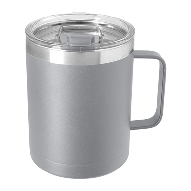 14 OZ. POWDER COATED STAINLESS STEEL CAMPING MUG