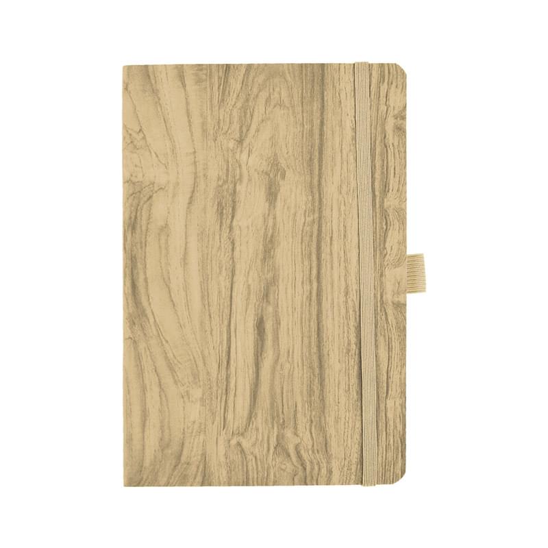 Soft Touch Wood Grain Journal