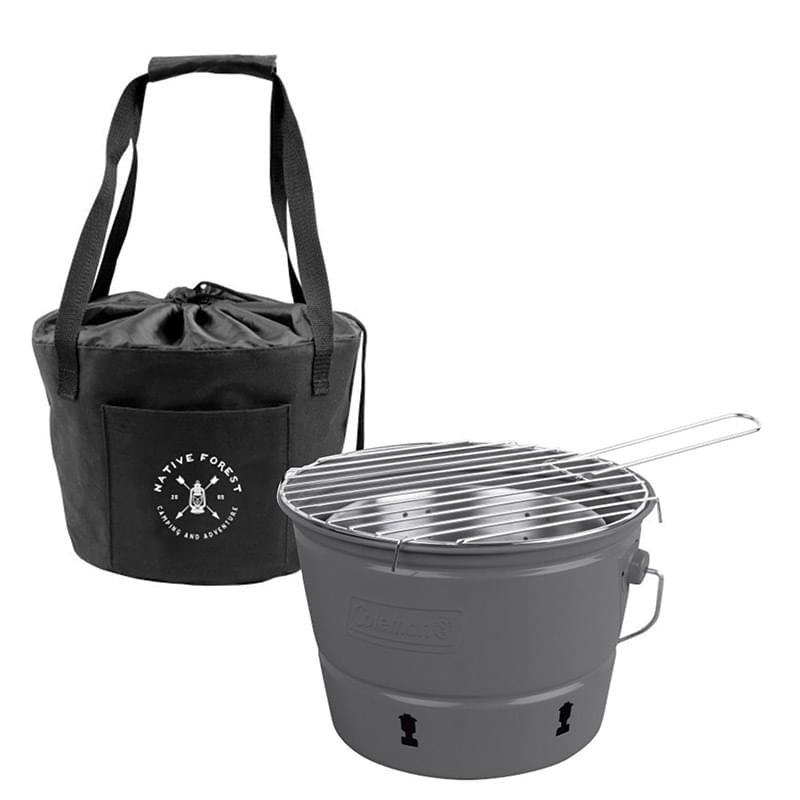 Coleman&reg; Party Pail&trade; Charcoal Grill With Carrying Case
