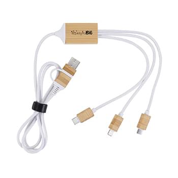 BambooTunes 5-in-1 Charging Cable