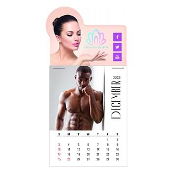 4C Press-N-Stick Header Male Call Calendar (13-Month)