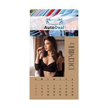 4C Press-N-Stick Header Maiden America Calendar (13-Month)