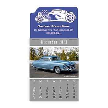 Press-N-Stick&trade; Header Cruisin’ Cars Calendar (13-Month)