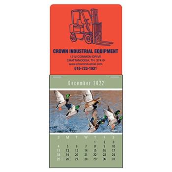 Super-Size Header Sportsmen Calendar (13-Month)